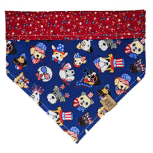 Load image into Gallery viewer, Patriotic Pup Parade Pet Bandana