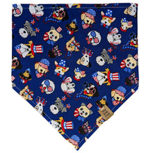 Load image into Gallery viewer, Patriotic Pup Parade Pet Bandana