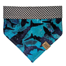 Load image into Gallery viewer, Celestial Sharks Pet Bandana