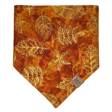 Load image into Gallery viewer, Golden Leaves Pet Bandana