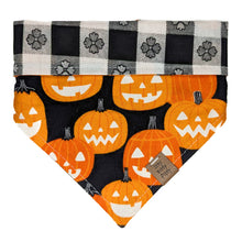 Load image into Gallery viewer, Jack-o-lantern Pet Bandana