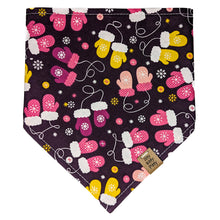 Load image into Gallery viewer, Magenta Mittens Pet Bandana