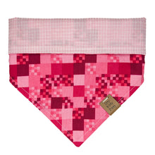 Load image into Gallery viewer, Pink Pixel Pet Bandana