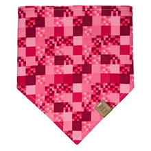 Load image into Gallery viewer, Pink Pixel Pet Bandana