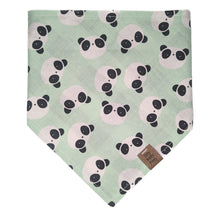 Load image into Gallery viewer, Panda Bear Pet Bandana