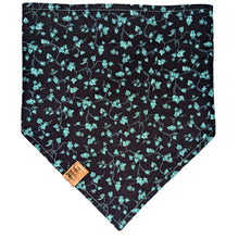 Load image into Gallery viewer, Teal Geometric Pet Bandana