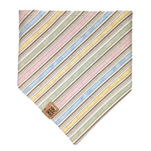 Load image into Gallery viewer, Green Daisies Pet Bandana