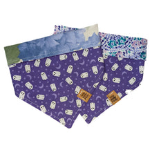 Load image into Gallery viewer, Little Purple Ghosts Pet Bandana