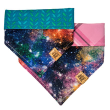Load image into Gallery viewer, Colorful Galaxy Pet Bandana