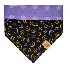 Load image into Gallery viewer, Jack-o-lantern Faces Pet Bandana