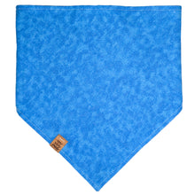 Load image into Gallery viewer, Small Blue Flower Pet Bandana