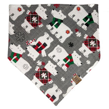 Load image into Gallery viewer, Polar Bear Parade Pet Bandana