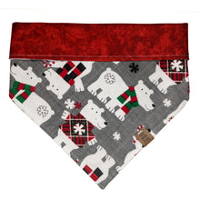 Load image into Gallery viewer, Polar Bear Parade Pet Bandana
