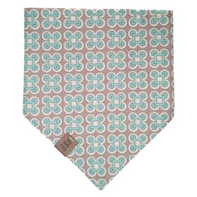 Load image into Gallery viewer, Sea Green Elephant Pet Bandana
