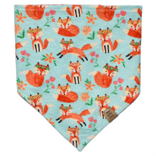 Load image into Gallery viewer, Floral Crown Fox Pet Bandana