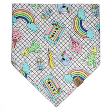 Load image into Gallery viewer, Retro Stickers Pet Bandana