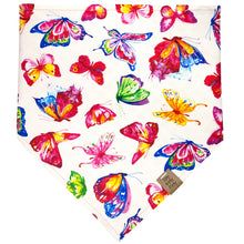Load image into Gallery viewer, Butterfly Garden Pet Bandana