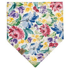 Load image into Gallery viewer, Yellow Patchwork Pet Bandana