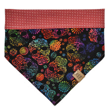 Load image into Gallery viewer, Day of the Dead Pet Bandana