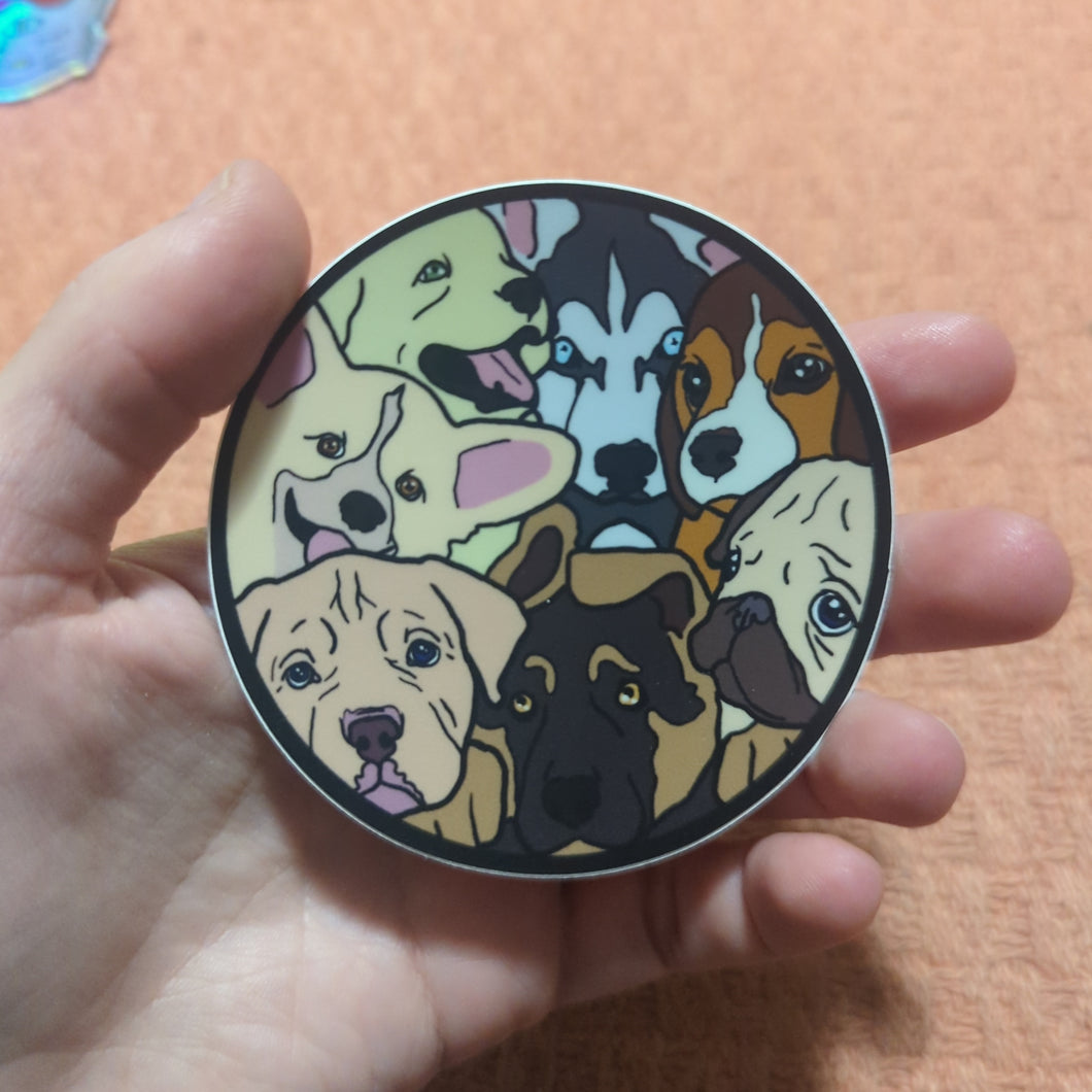 Caitlyn's Dog Sticker