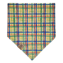 Load image into Gallery viewer, Rainbow Paw Print Pet Bandana
