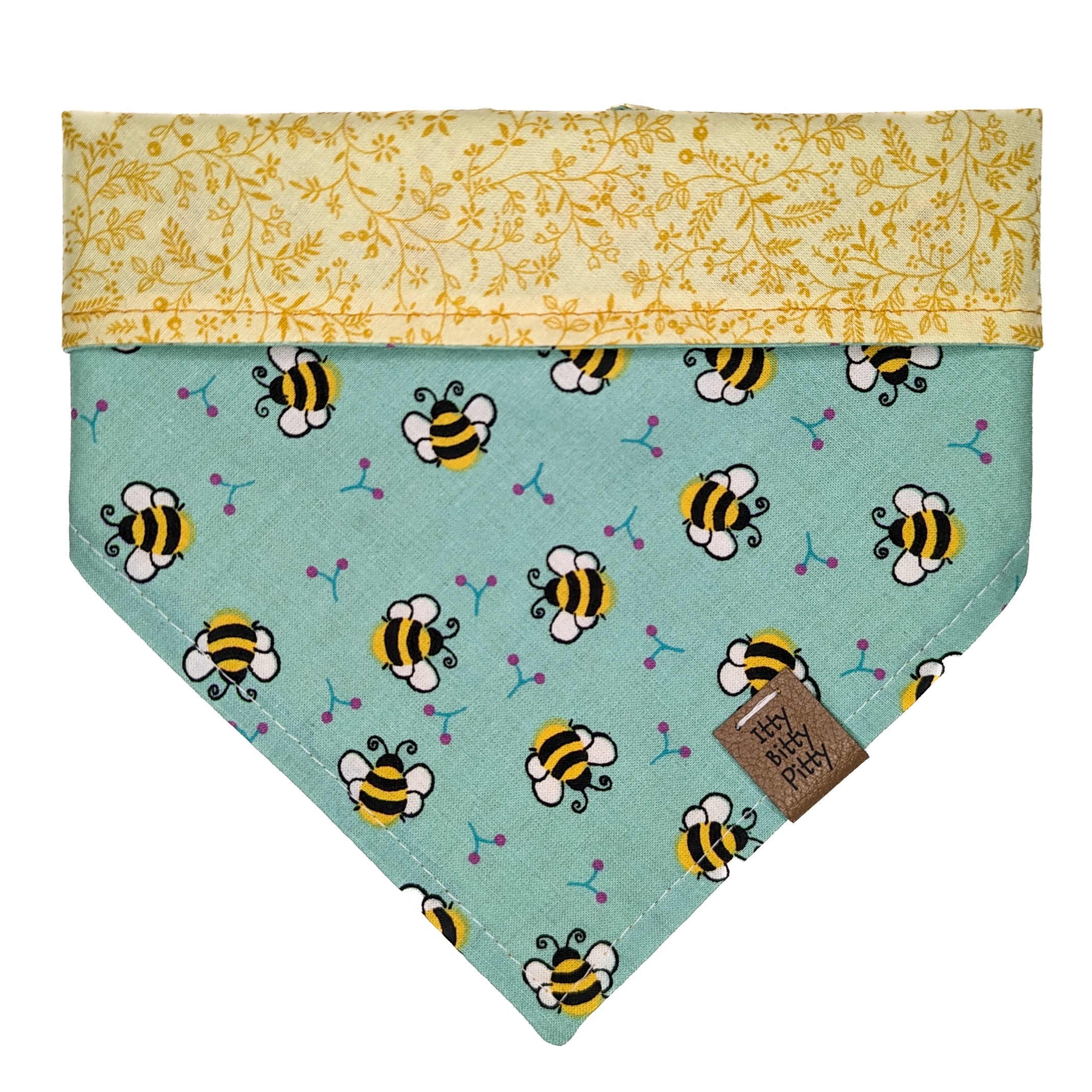 Summer Bees Pet Bandana