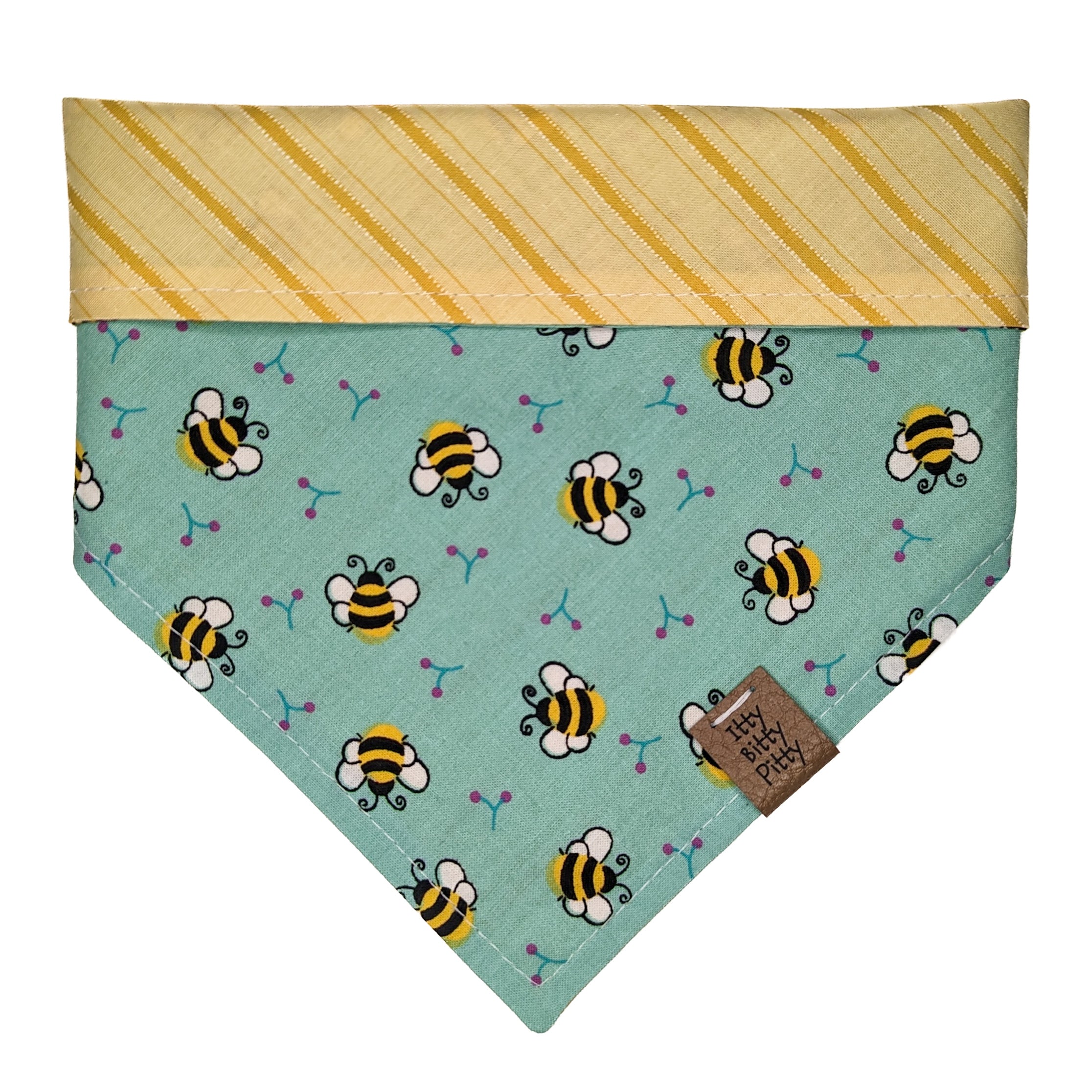 Summer Bees Pet Bandana