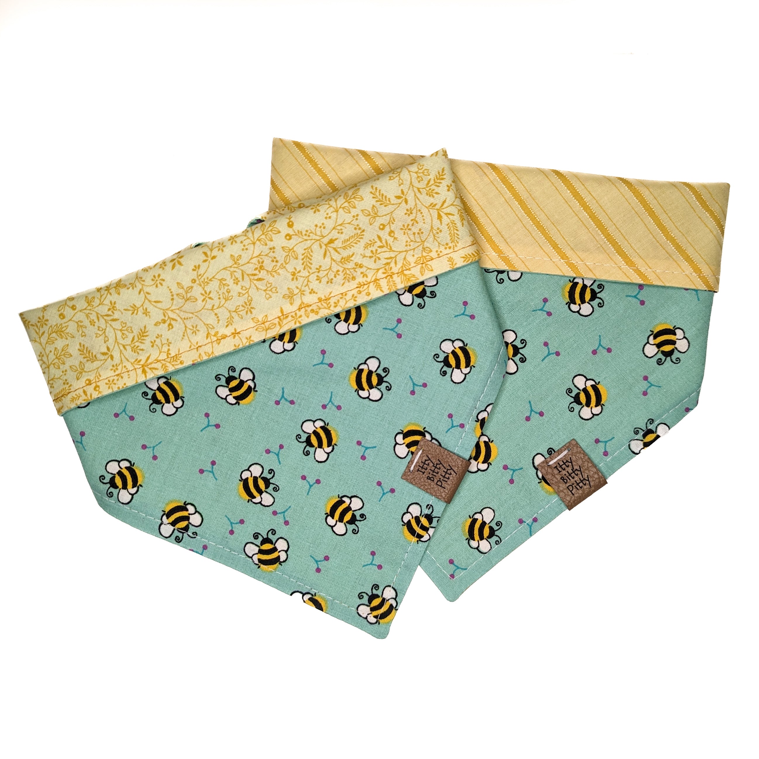 Summer Bees Pet Bandana