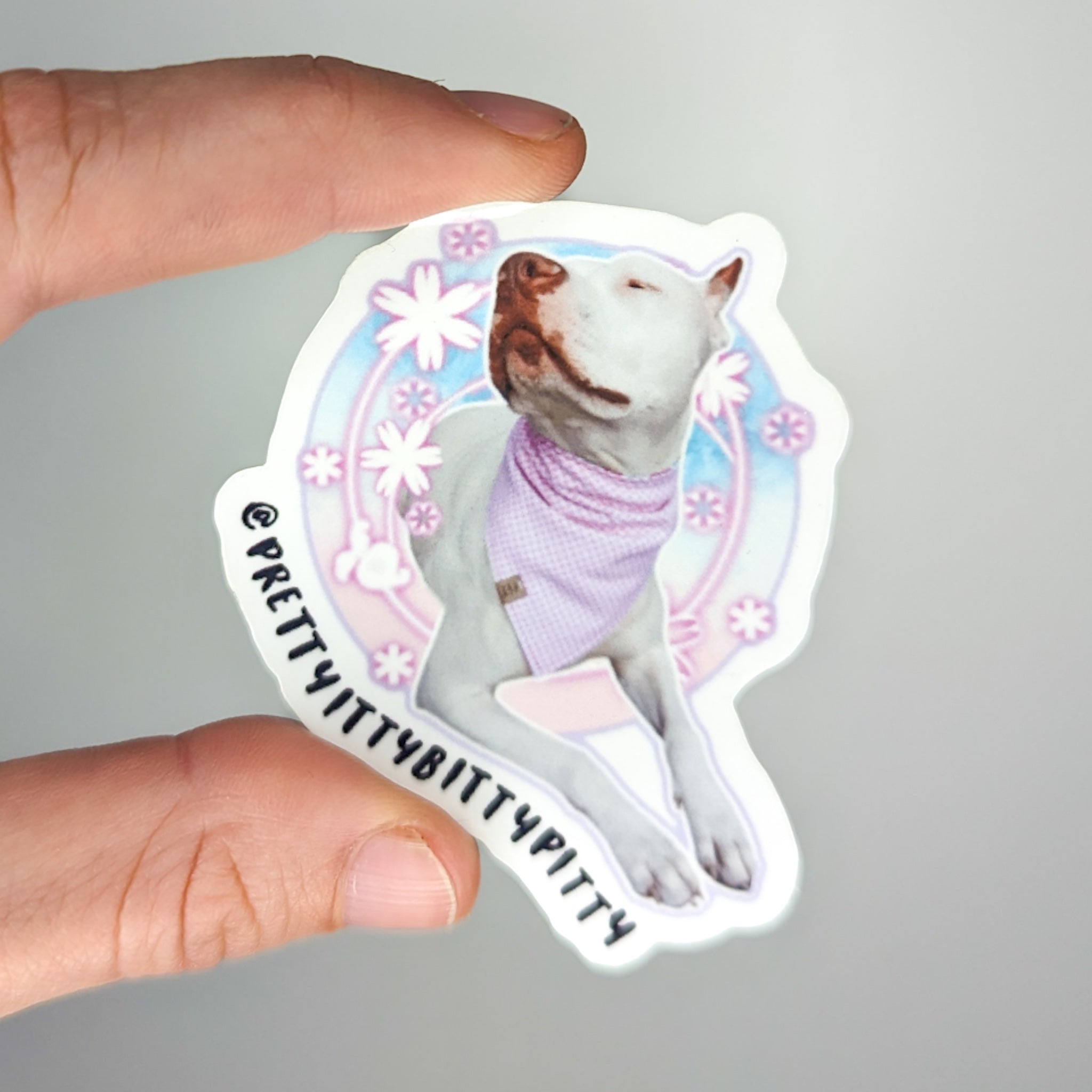 Gracie PINK Sticker