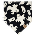 Big Glow Ghosts Pet Bandana - GLOW IN THE DARK