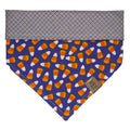 Purple Candy Corn Pet Bandana