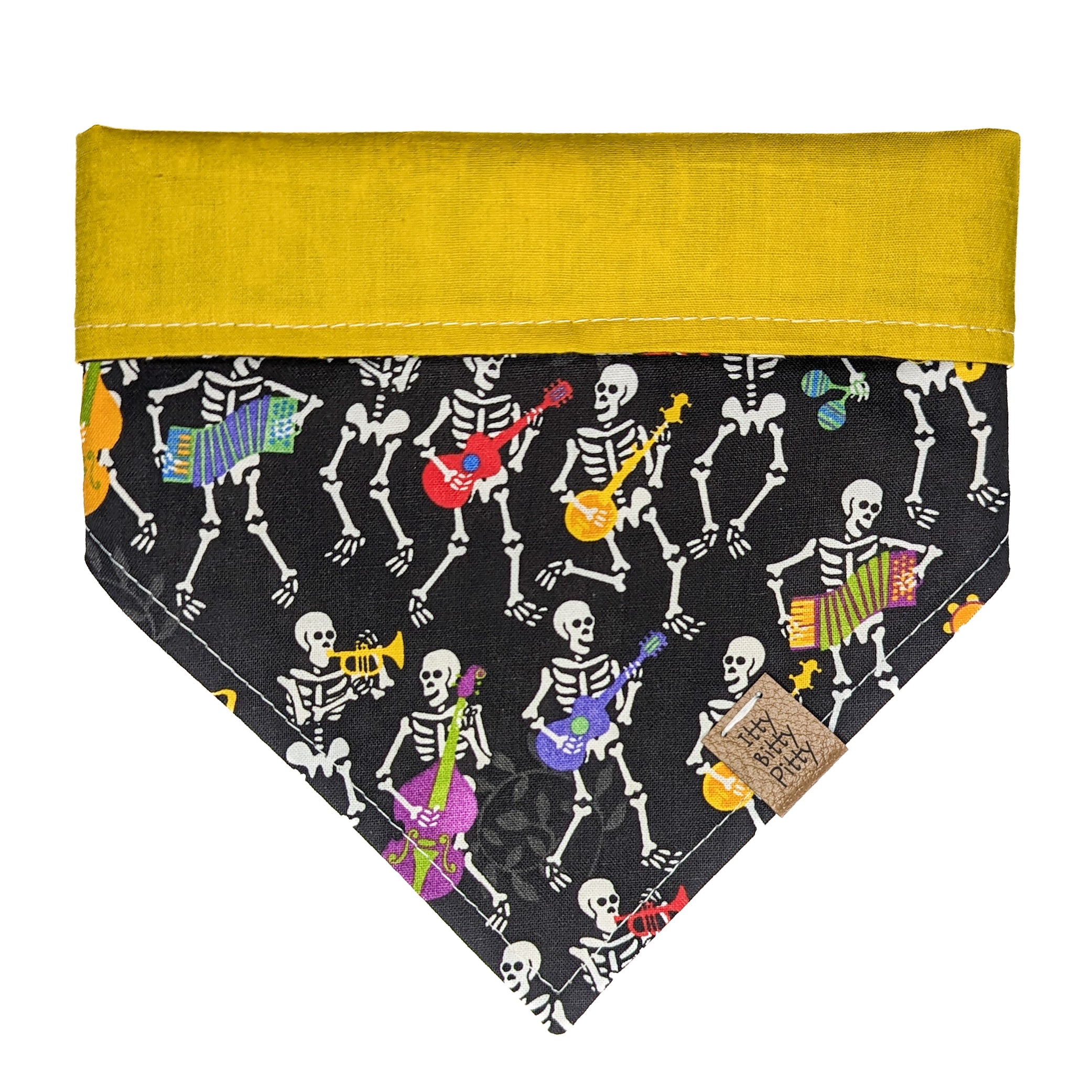 Skeletal Band Pet Bandana