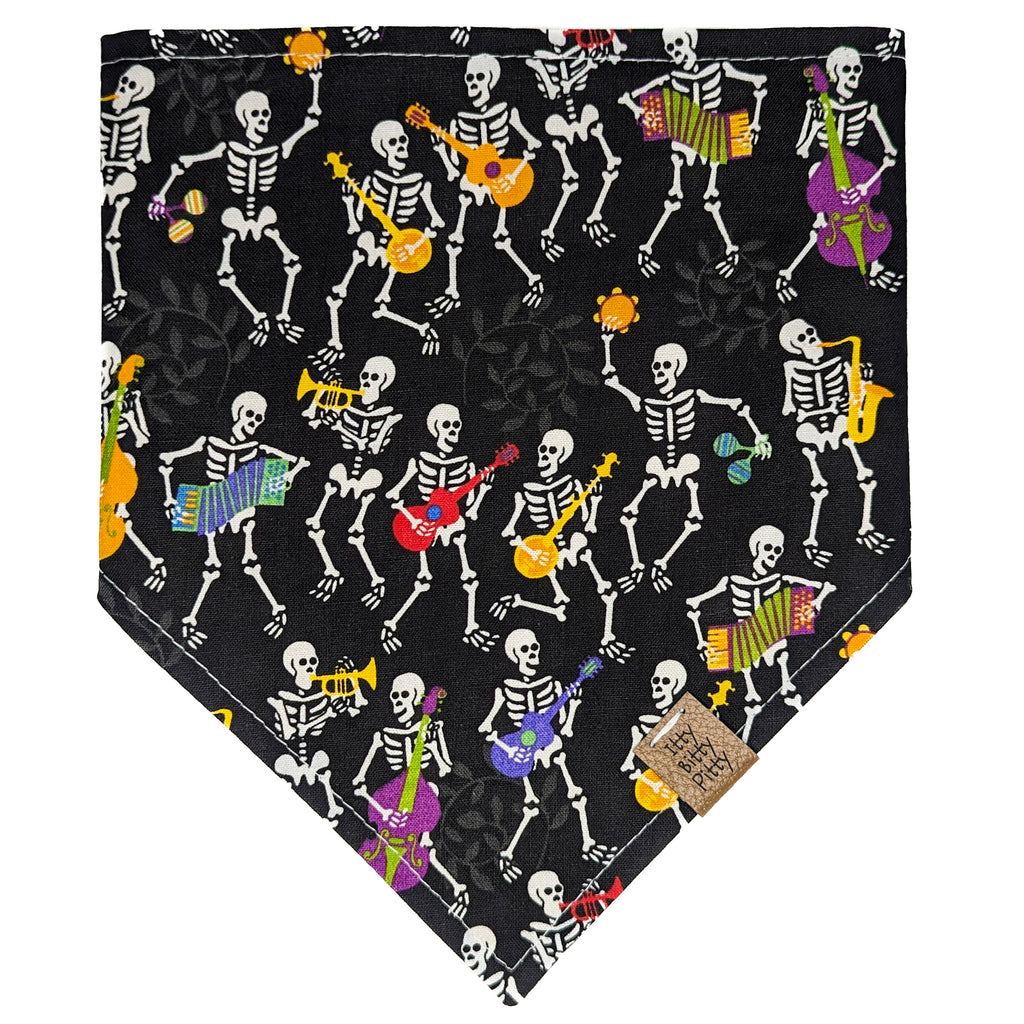 Skeletal Band Pet Bandana