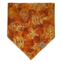 Load image into Gallery viewer, Golden Leaves Pet Bandana
