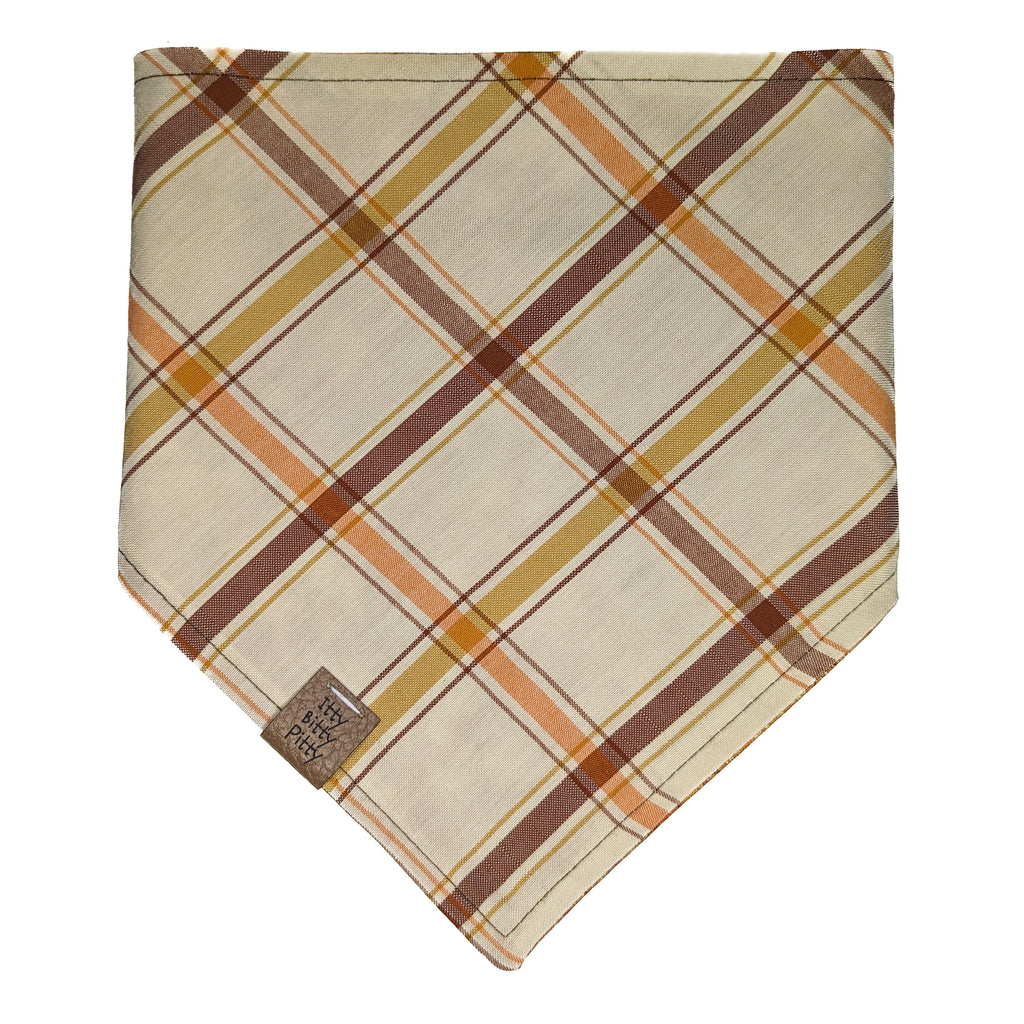 Golden Leaves Pet Bandana