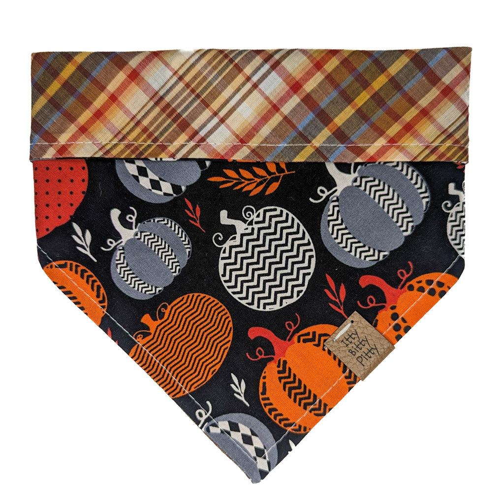 Abstract Pumpkin Pet Bandana