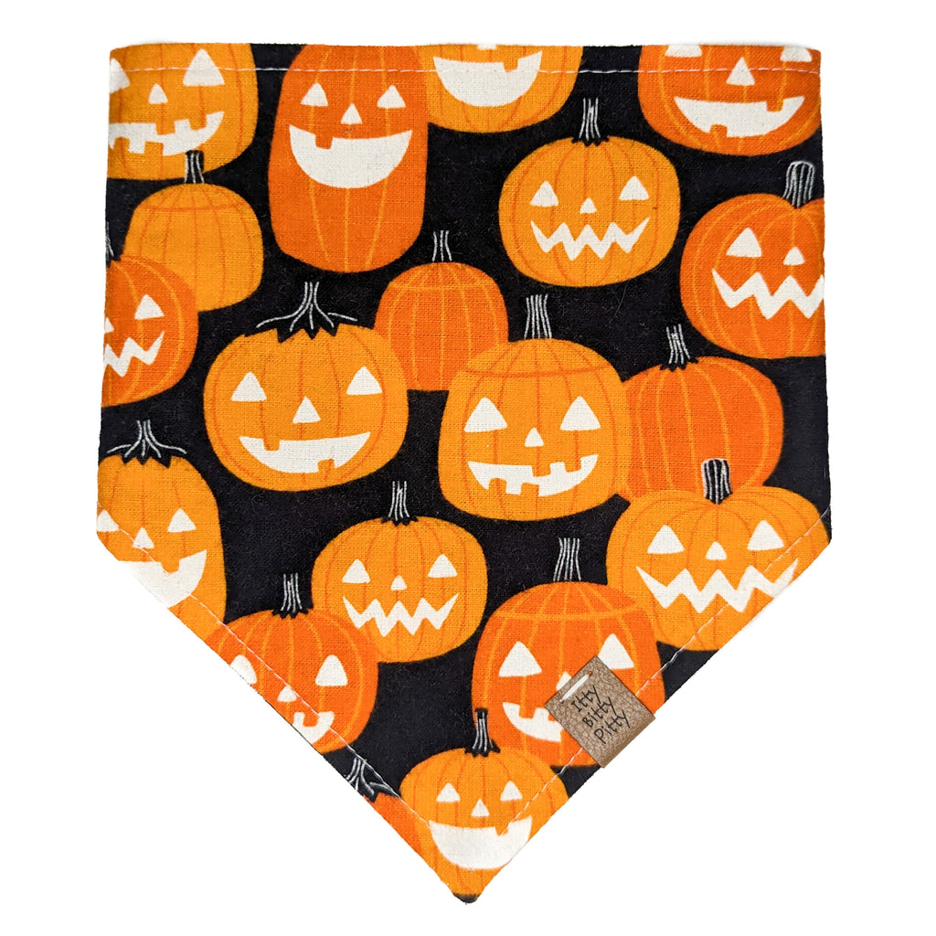 Jack-o-lantern Pet Bandana