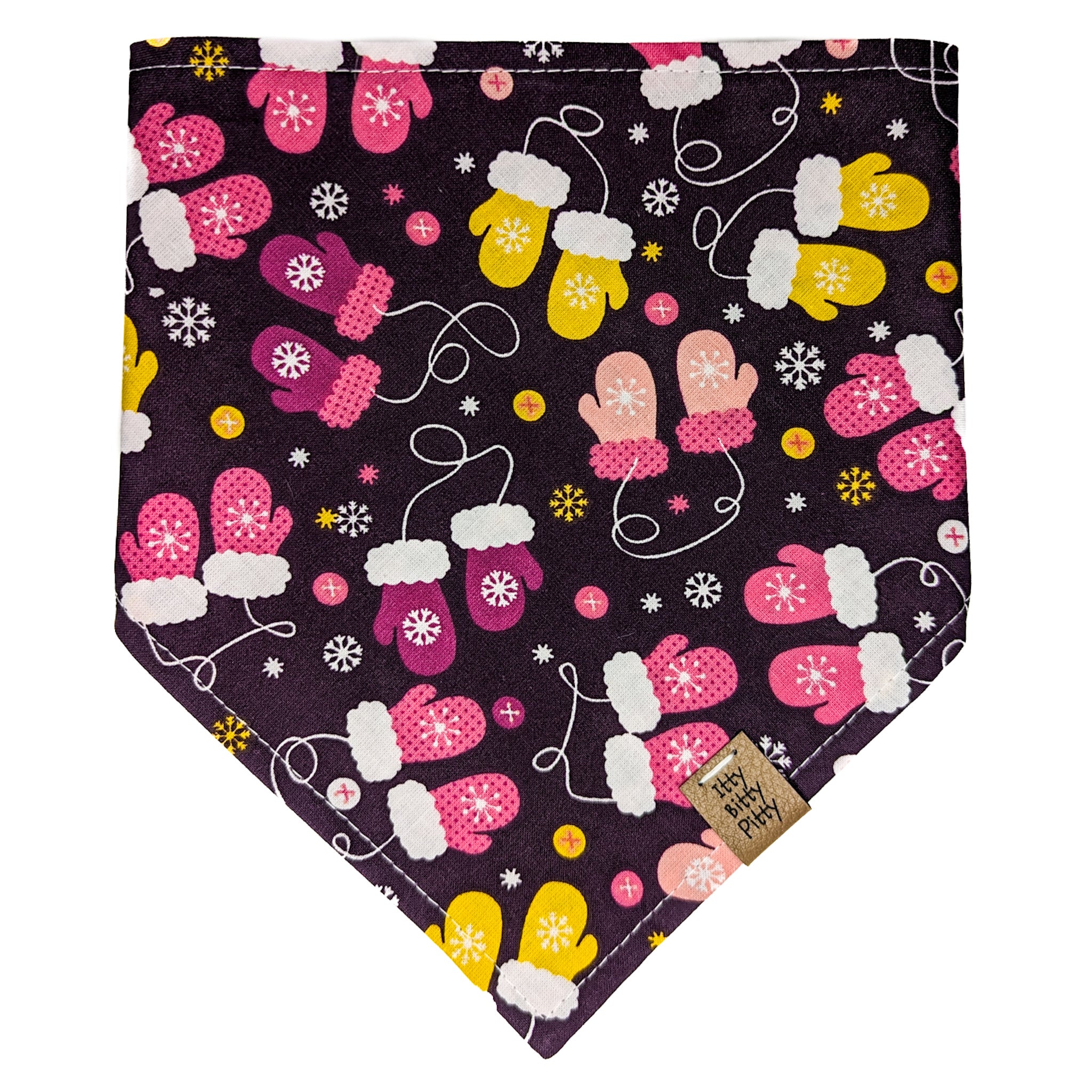 Magenta Mittens Pet Bandana