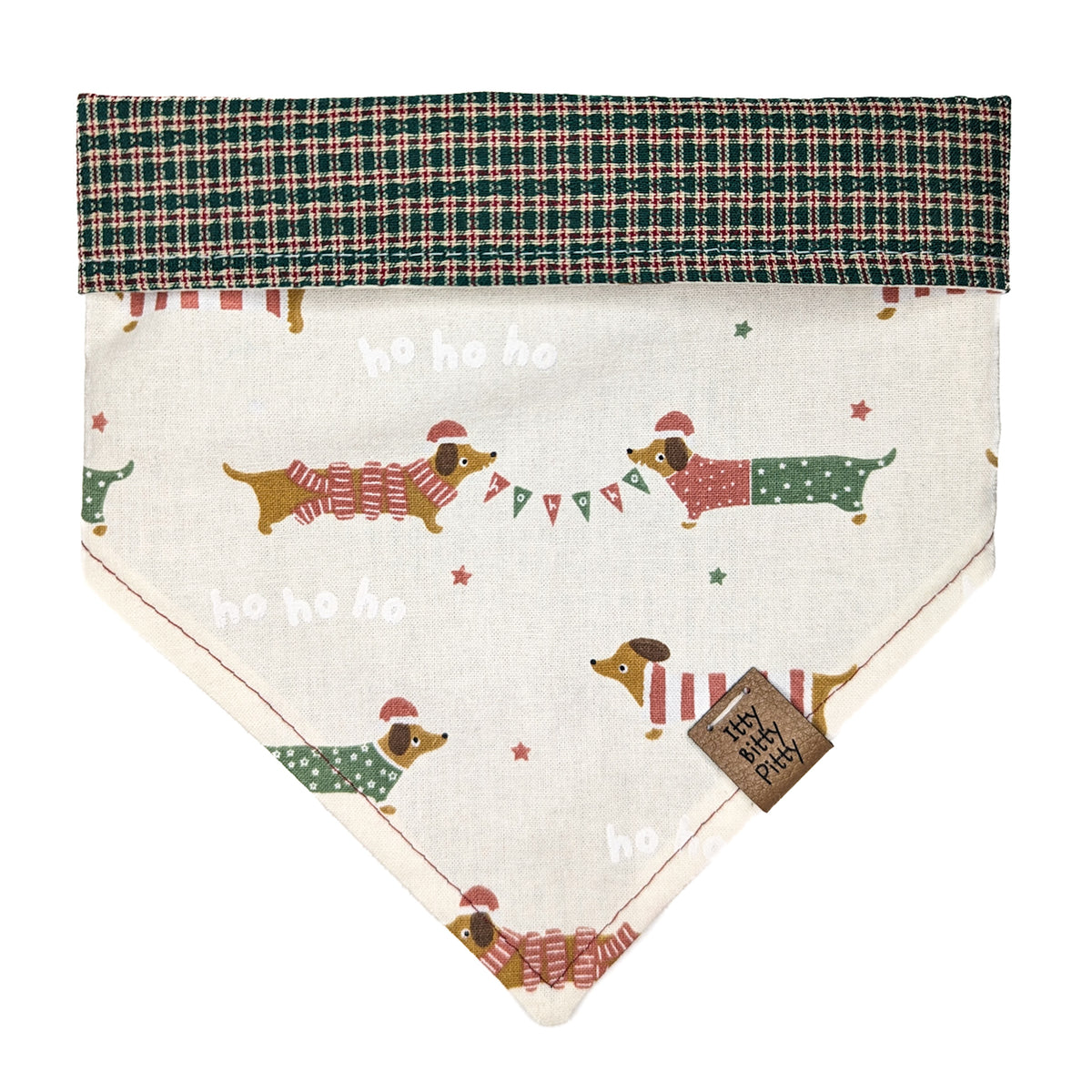 Dachshund Through the Snow Pet Bandana