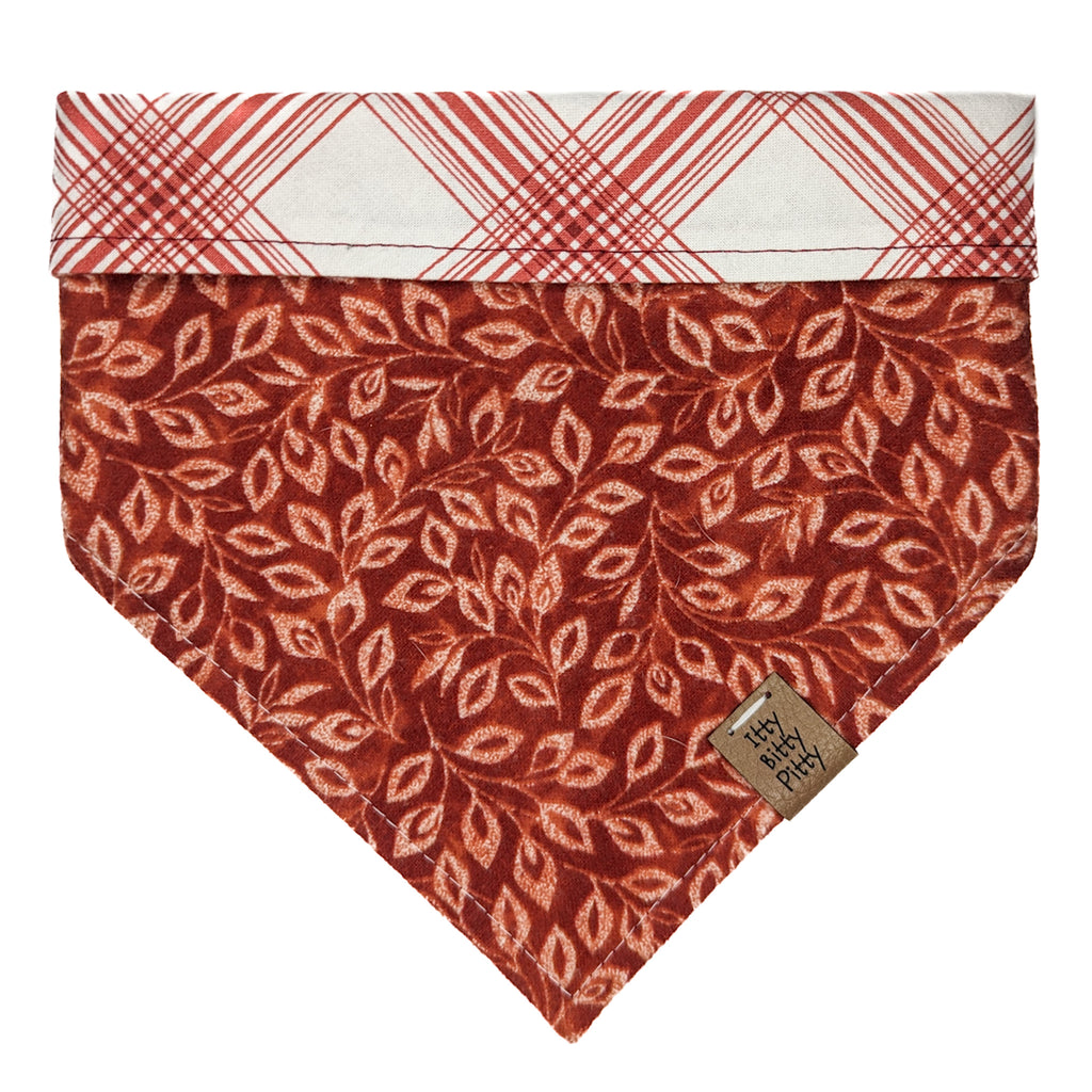 Winter Ivy Pet Bandana