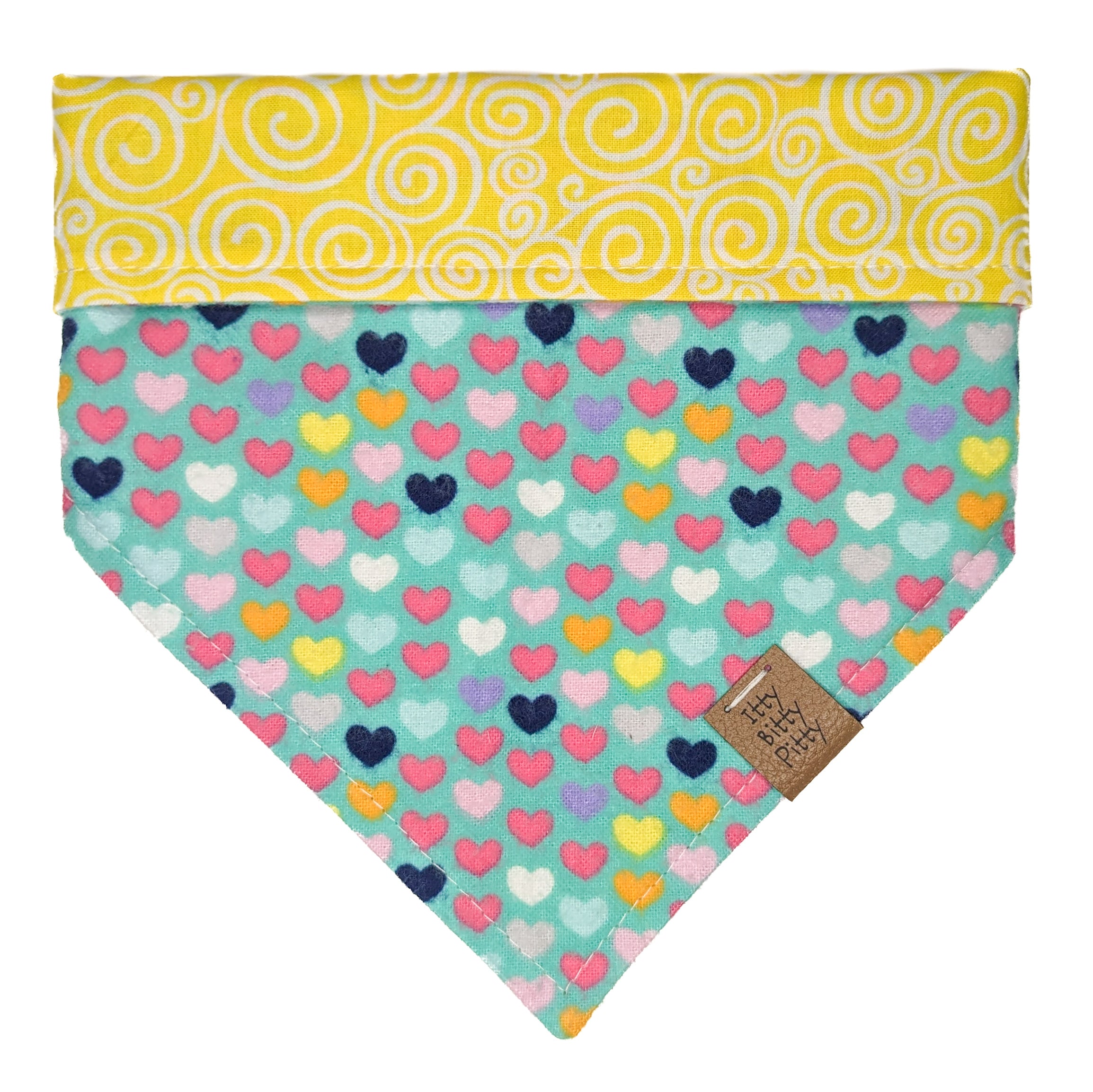 Sweet Tart Hearts Pet Bandana