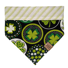 Load image into Gallery viewer, Clover Medallion Pet Bandana
