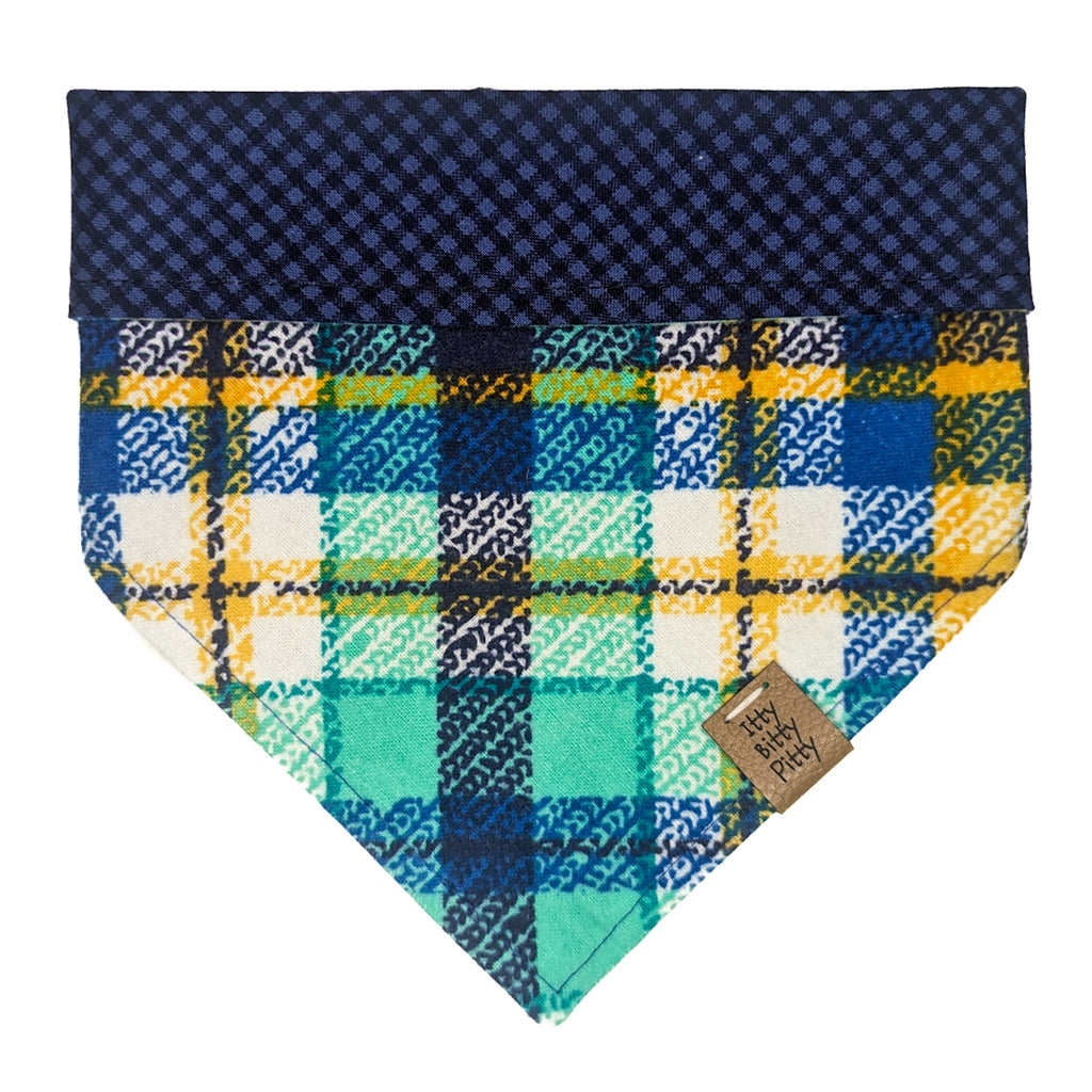 Spring Argyle Pet Bandana
