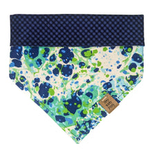 Load image into Gallery viewer, Aqua Paint Palette Pet Bandana
