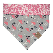 Load image into Gallery viewer, Dapper Flamingo Pet Bandana
