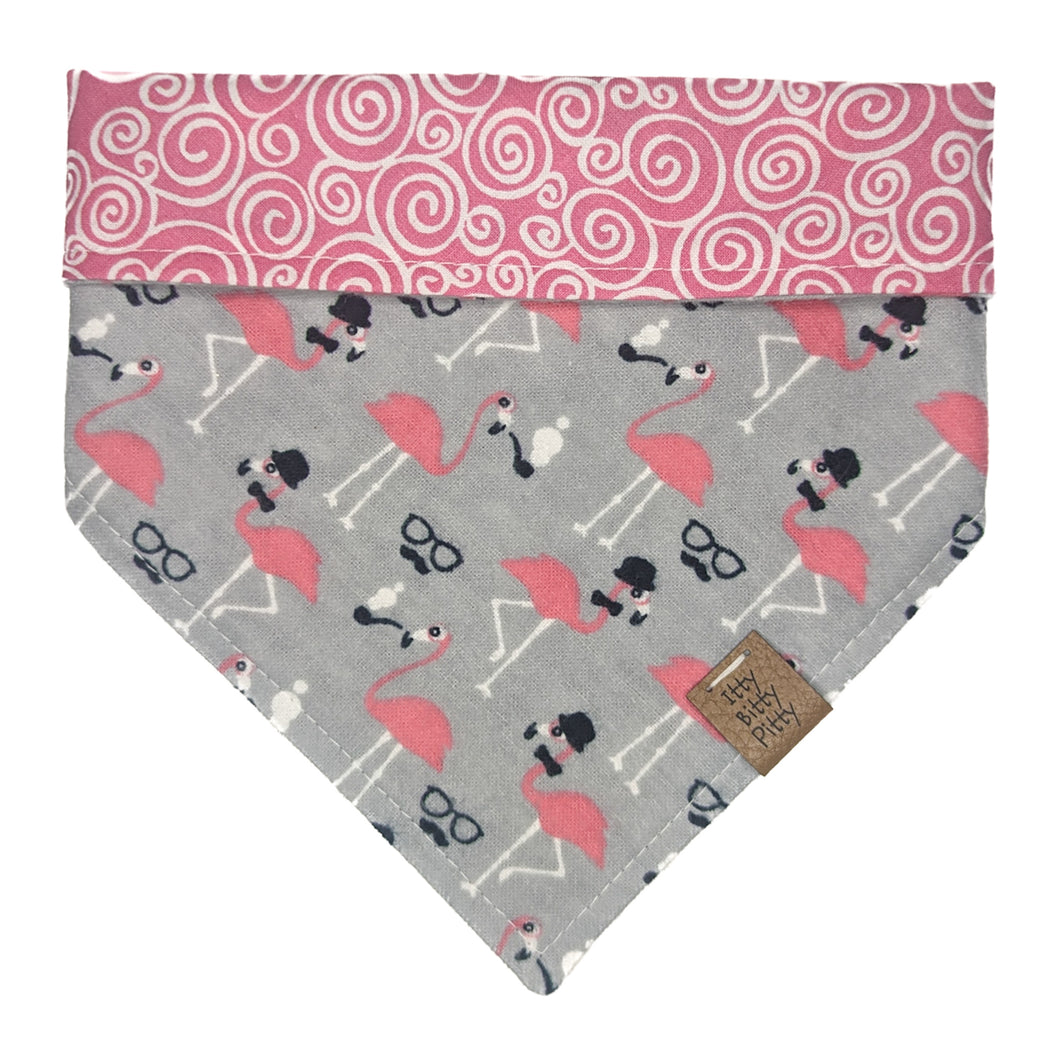 Dapper Flamingo Pet Bandana
