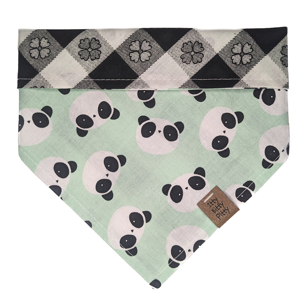 Panda Bear Pet Bandana