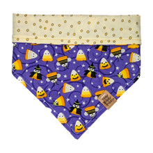 Load image into Gallery viewer, Candy Corn Costume Party Pet Bandana
