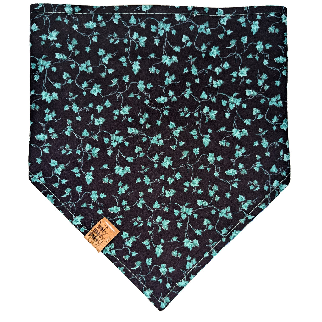 Teal Geometric Pet Bandana