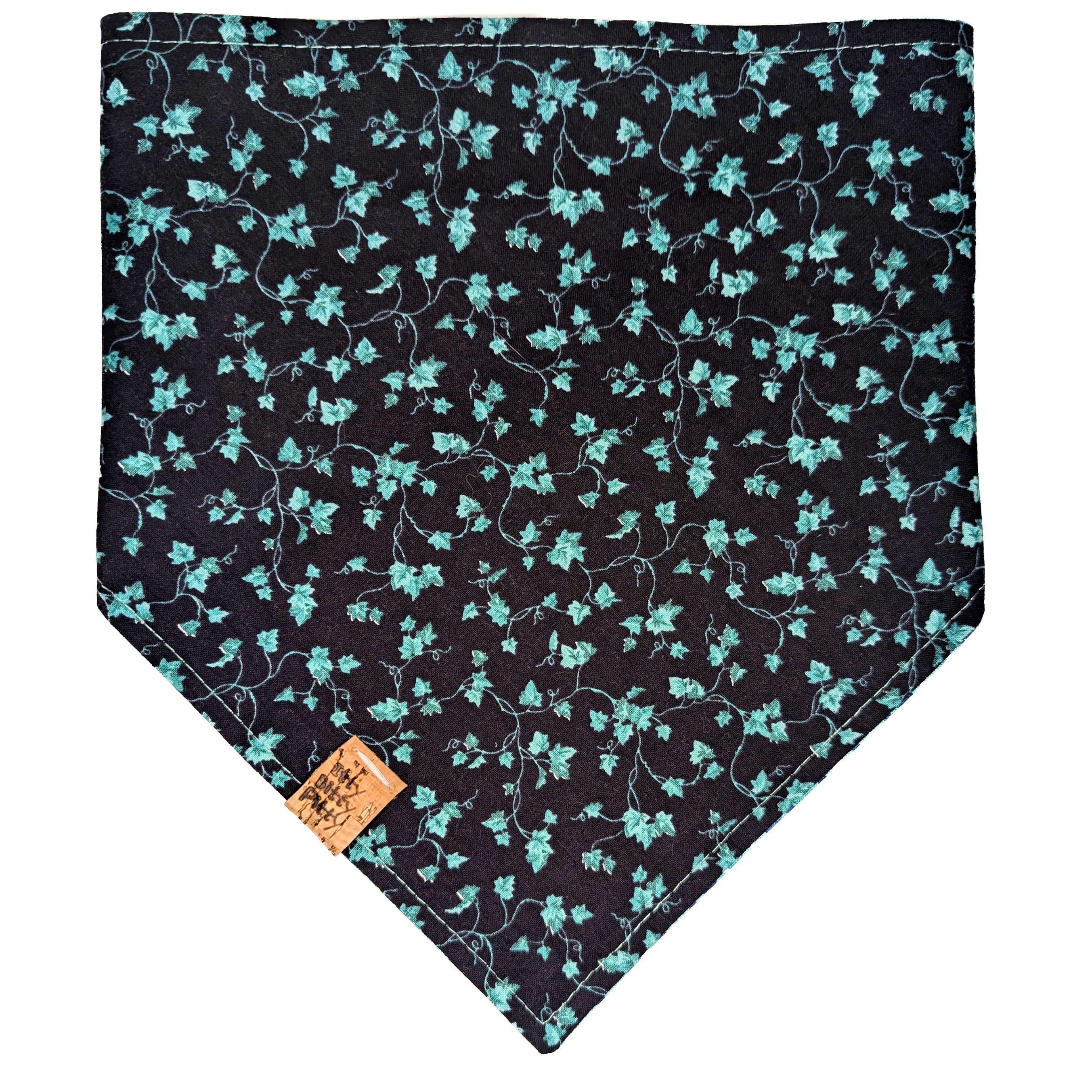 Teal Geometric Pet Bandana